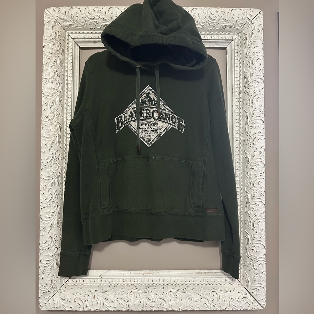 Beaver Canoe Algonquin Park Y2K Hoodie. ❣️